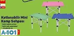 KATLANABİLİR MİNİ KAMP SEHPASI